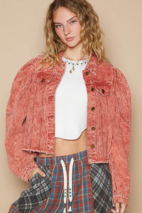 Red Fitted Jacket