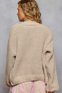 V Neck Cardigan