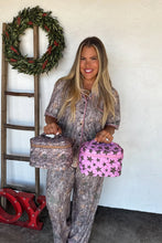 Load image into Gallery viewer, QUILTED PUFFER MAKEUP BAG