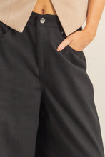 Load image into Gallery viewer, Washed Wide-leg Trousers