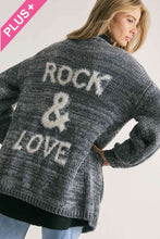 Load image into Gallery viewer, KNIT LONG SLEEVE CARDIGAN