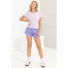 Load image into Gallery viewer, RAW Edge Detail Short Sleeve T Shirt