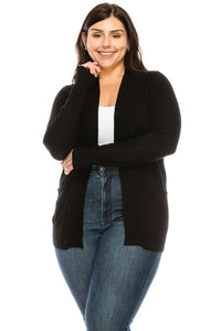 Open Cardigan PLUS