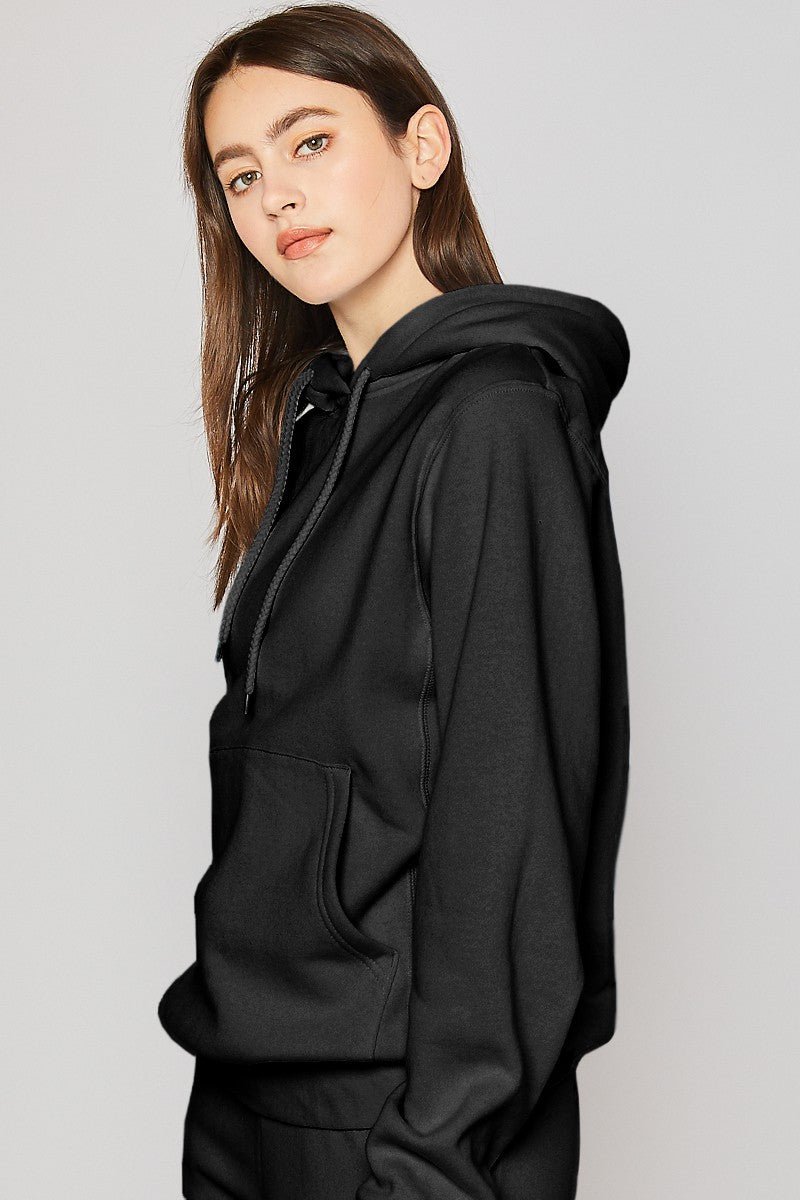RELAX FIT FLEECE PULLOVER HOODIE