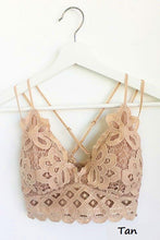 Load image into Gallery viewer, Crochet Lace Bralette