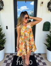 Load image into Gallery viewer, Harvest Patchwork Dress