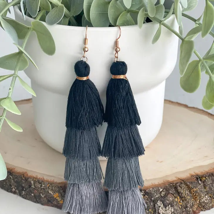 Free Fall Tassel Earrings
