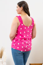 Load image into Gallery viewer, PLUS POM POM TANK TOP