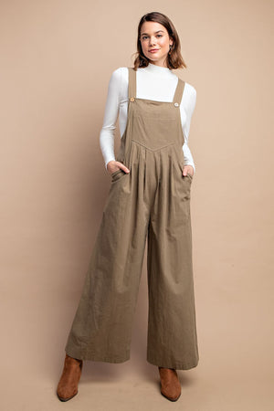 Pintuck Detail Overall