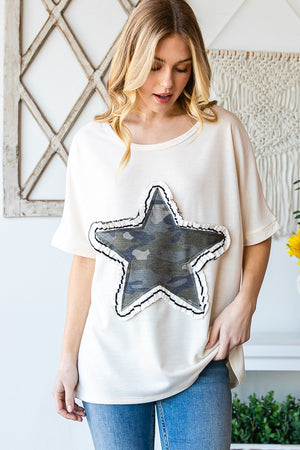 STAR PATCH TOP