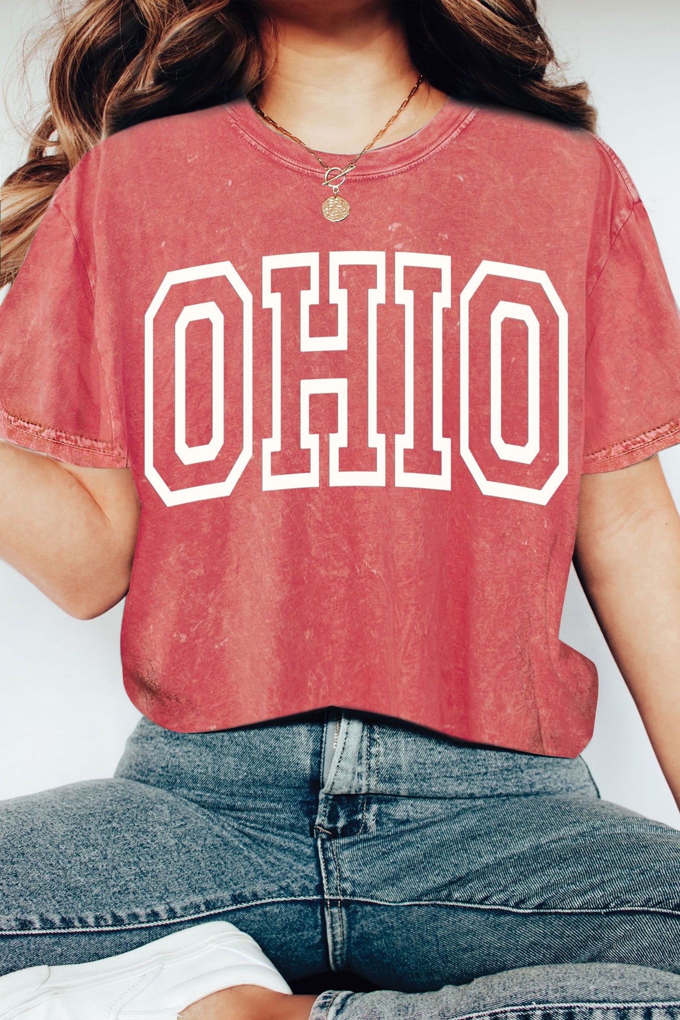 OHIO PUFF PRINT GRAPHIC TEE