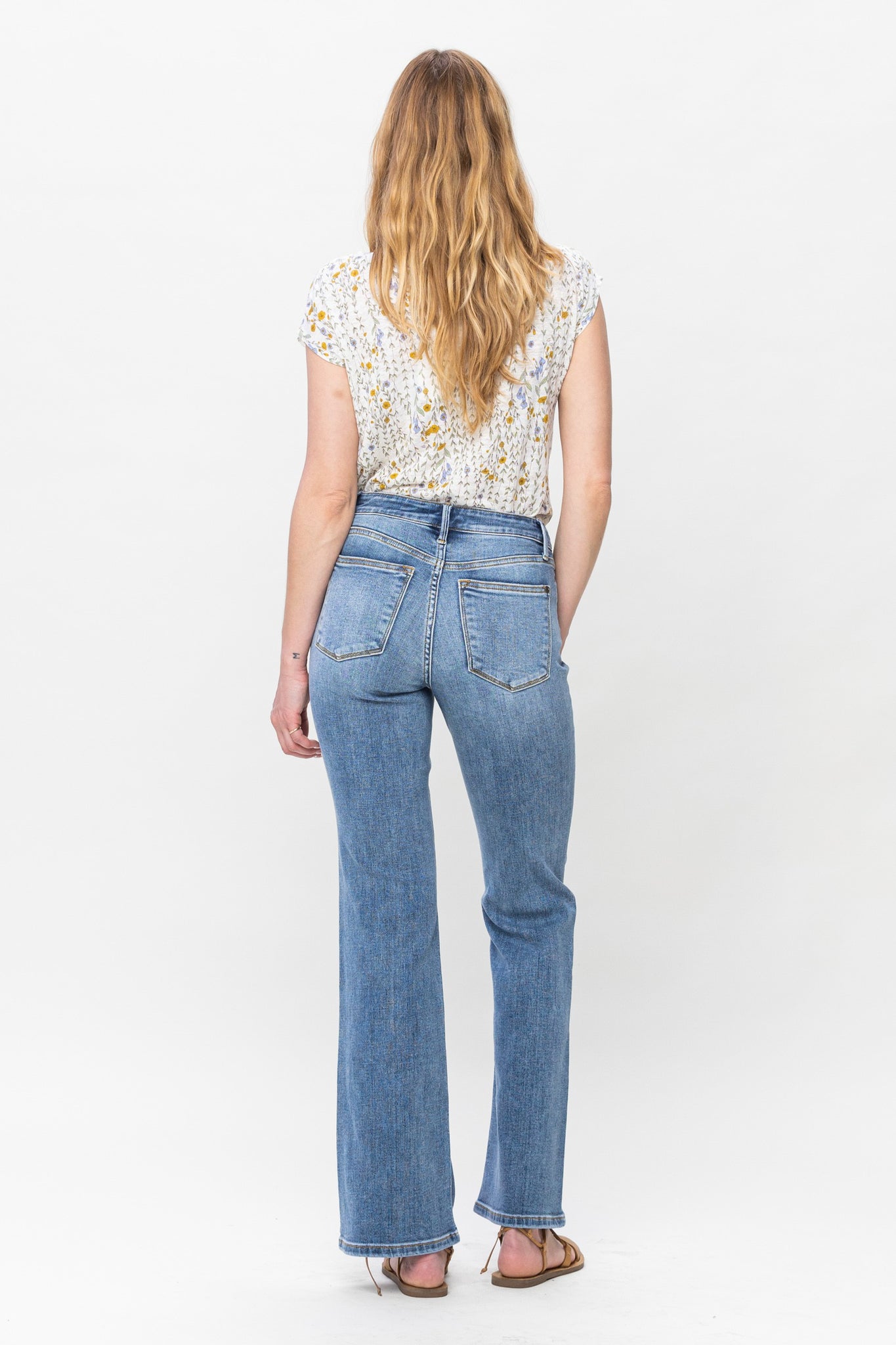 Vintage Button-Fly Bootcut Fit