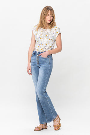 Vintage Button-Fly Bootcut Fit
