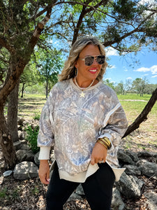 CAMO CREW PULLOVER