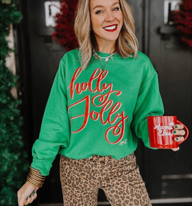 HOLLY JOLLY SWEATSHIRT