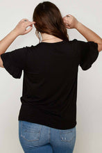Load image into Gallery viewer, BAMBOO RUFFLE SLEEVE TOP