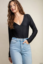 Load image into Gallery viewer, ESSENTIAL STRETCH FABRIC BODYSUIT