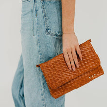 Load image into Gallery viewer, Wrenlee Woven Flap Crossbody