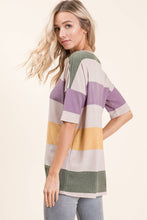 Load image into Gallery viewer, LOOSE FIT BOLD STRIPE TOP