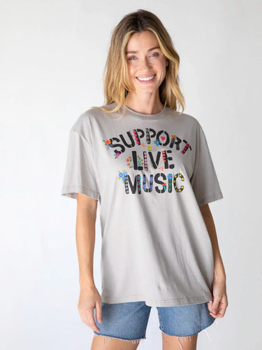 Boyfriend Tee - Support Live Music