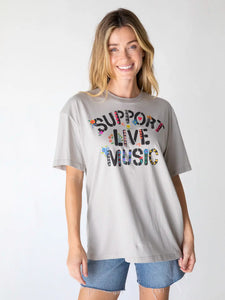 Boyfriend Tee - Support Live Music