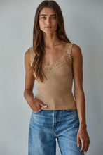 Load image into Gallery viewer, Fallen For Lace Tank