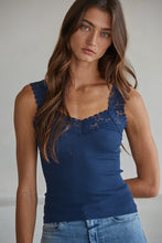 Load image into Gallery viewer, Fallen For Lace Tank