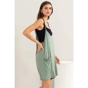 Patch Pocket Jersey Romper