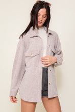 Load image into Gallery viewer, PLUS SIZE BRUSHED SHACKET