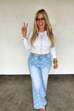 Load image into Gallery viewer, SPOT ON POLKA DOT JEANS