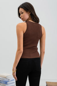 ROUND NECK SWEATER KIT TANK TOP