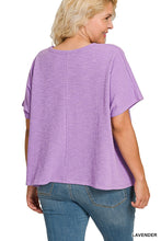Load image into Gallery viewer, Cotton Slub Oversized Tee
