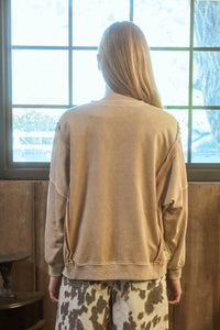 Route 66 Long Sleeve Knit Top