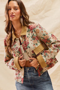 Corduroy Collar Jacket