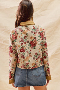 Corduroy Collar Jacket