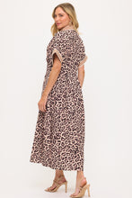 Load image into Gallery viewer, Leopard Midi Dress