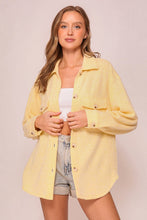 Load image into Gallery viewer, Cozy Brushed Waffle Oversized Shacket