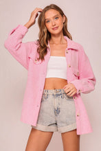 Load image into Gallery viewer, Cozy Brushed Waffle Oversized Shacket