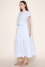 Load image into Gallery viewer, High Waisted Striped Knit Skirt