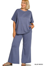 Load image into Gallery viewer, Cuba Curved Hem Top &amp; Pants Set