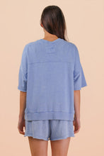 Load image into Gallery viewer, Mineral Washed Knit Casual Top &amp; Shorts