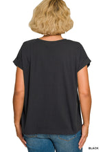 Load image into Gallery viewer, American Flag Patch Tee