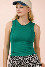 Load image into Gallery viewer, Lettuce Hem Casual Fitted Knit Top