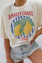 Load image into Gallery viewer, Amalfi Coast Italy Oversized Graphic Tee
