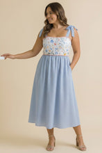 Load image into Gallery viewer, Tube Top Bow Strap Shoulder Smocked Back
