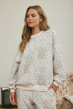 Load image into Gallery viewer, Multi-floral Patchwork Long Sleeve Knit Top