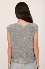 Load image into Gallery viewer, Marled Button Down Knit Sweater Vest
