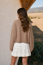 Load image into Gallery viewer, Raw Edge Exposed Seam Button Down Knit Cardigan