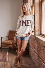 Load image into Gallery viewer, Amen Graphic Oversized Sweater