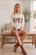 Load image into Gallery viewer, Amen Graphic Oversized Sweater